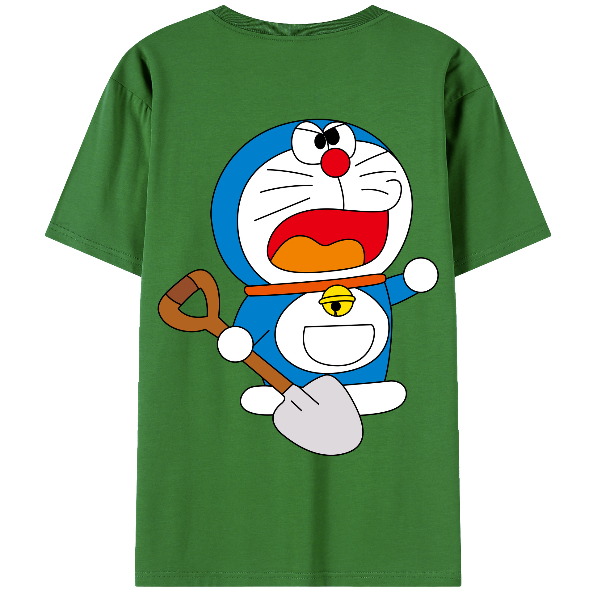 （画像用） ドラえもん Doraemon レディース半袖Tシャツ(バックプリント)